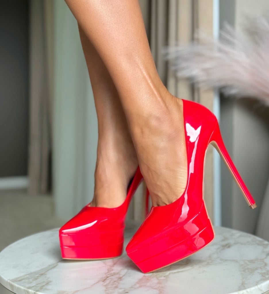 Pantofi dama Heath Rosii