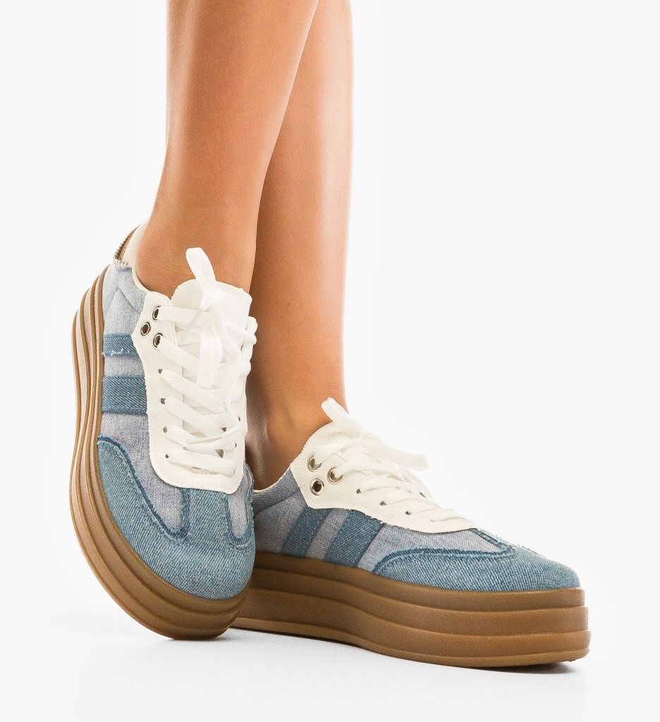 Sneakers dama Zyla Albastri