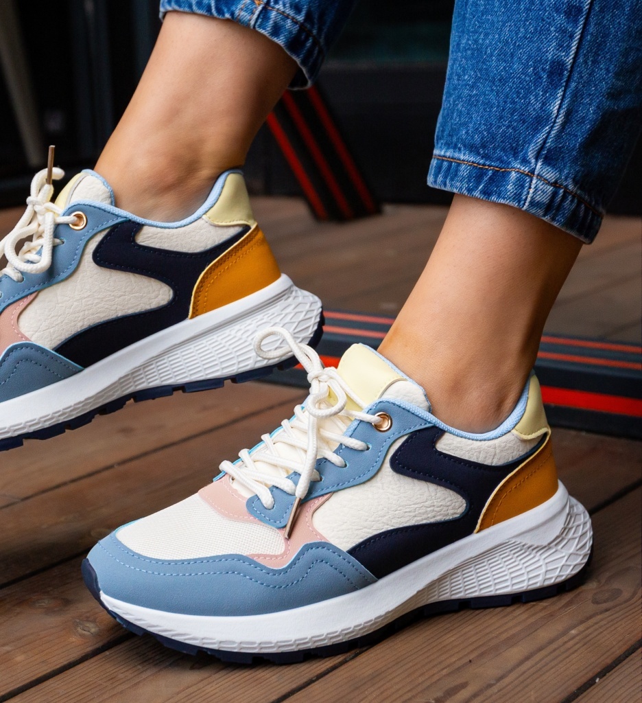 Sneakers dama Alina Albastri