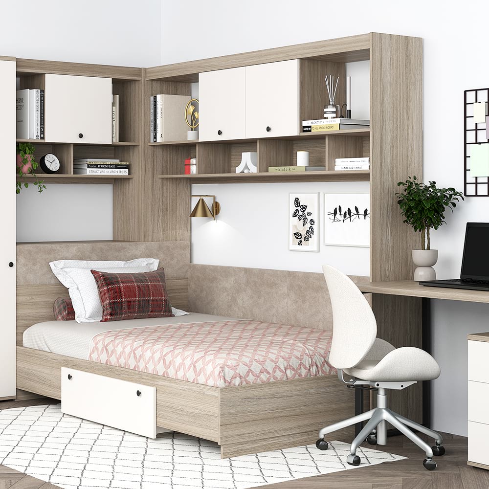 Dormitor tineret AMBRO 12 cu birou