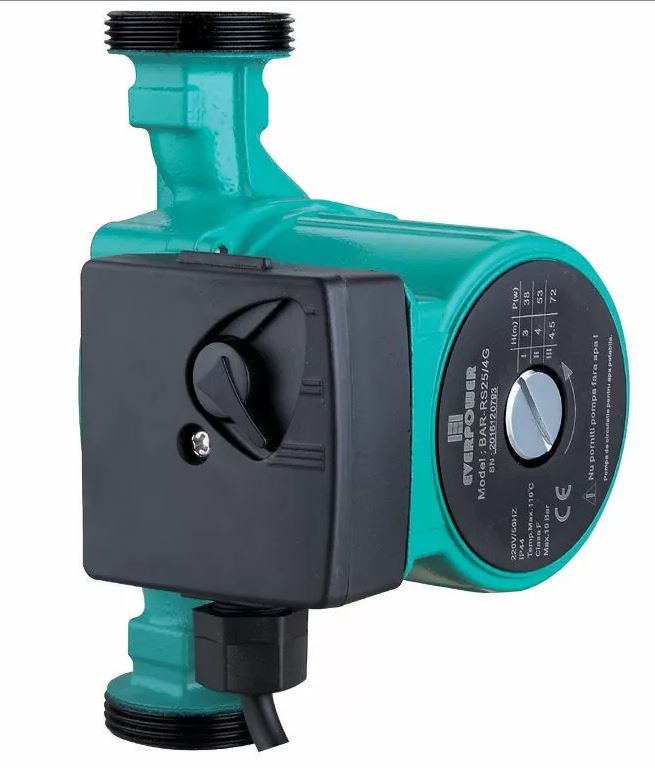 Pompa circulatie Everpro BAR-RS25/6G, ax 180 mm