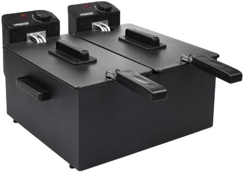 Friteuza cu 2 compartimente Princess 0118302801001, 3600W, 6l (Negru)