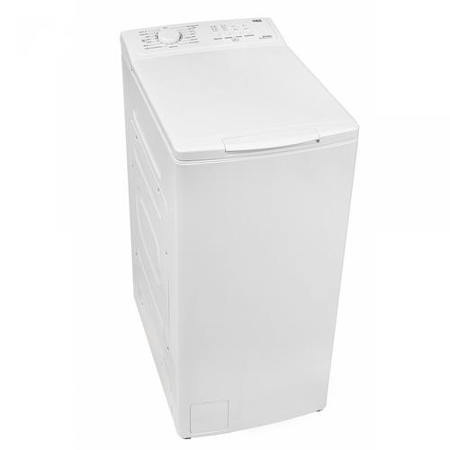 Masina de spalat rufe cu incarcare verticala Samus WTSI-80132, 8 kg, 1300 rpm, Clasa A, Motor Inverter, Programe rapide 15/45 minute (Alb)