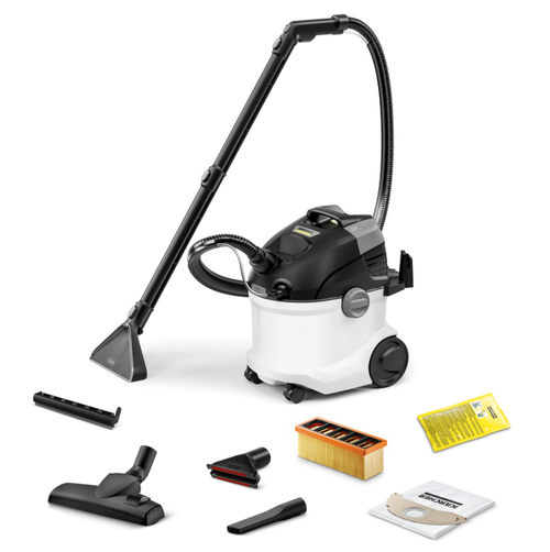 Aparat de curatat cu spray-extractie Karcher SE 5, 1000W, 4l (Alb/Negru)