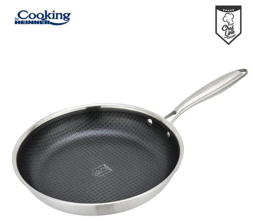 Tigaie inox in 3 straturi Heinner HR-MRK-28T, 28 x 5.5 cm