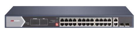 Switch Hikvision DS-3E0528HP-E, Gigabit, 28 Porturi