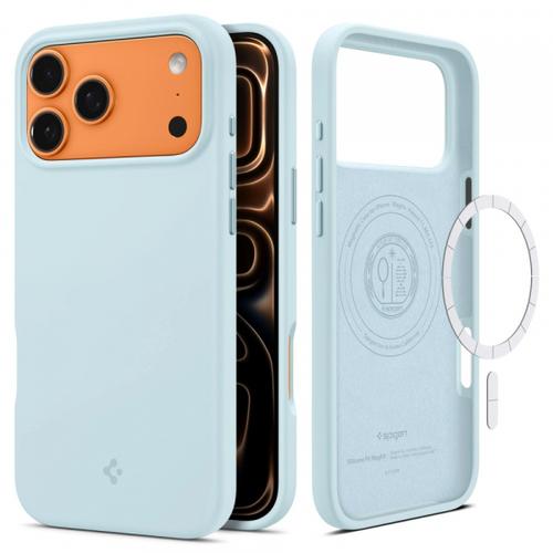 Husa Spigen Silicone Fit MagSafe pentru Apple iPhone 17 Pro Max, Bleu