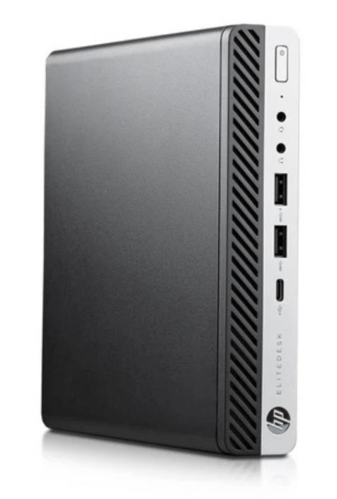 Calculator Sistem PC Refurbished HP EliteDesk 800 G4 Mini PC, Intel Core i3-8100T 3.10GHz, 8GB DDR4, 128GB SSD