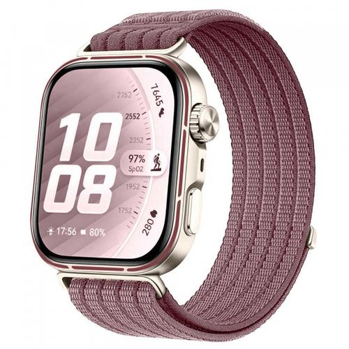 Curea Techsuit W085 pentru Huawei Watch Fit 5, Violet Cenusie