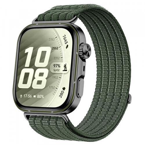 Curea Techsuit W085 pentru Huawei Watch Fit 5, Verde Inchis