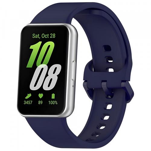 Curea Techsuit W086 pentru Samsung Galaxy Fit3 R39M, Bleumarin