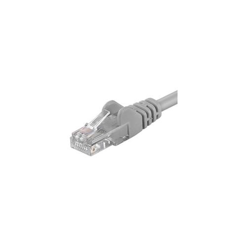 Patchcord UTP PremiumCord RJ45-RJ45 Cat.5e 20m, Gri