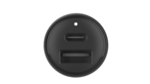 Incarcator auto Belkin BoostCharge 42W, USB-C 30W/USB-A 12W (Negru)