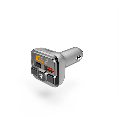 Modulator FM 14165, Bluetooth, MicroSD, USB, hands-free (Argintiu)
