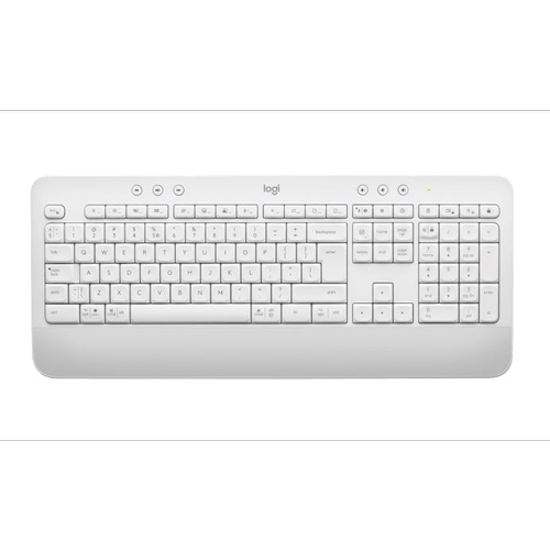 Tastatura Mecanica Logitech Signature K650, Layout German, USB, Wireless (Alb)