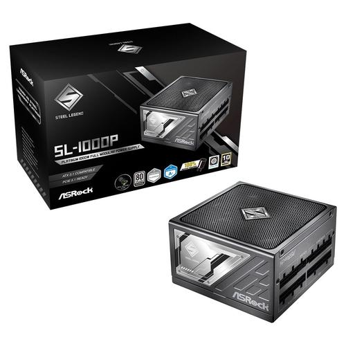 Sursa ASRock Steel Legend SL-1000P, 1000W, 80 PLUS Platinum, Full Modulara, ATX 3.1