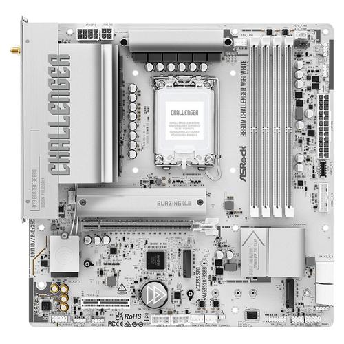 Placa de baza ASRock B860M Challenger WiFi, Intel B860, LGA 1851 (Socket V1), Micro-ATX