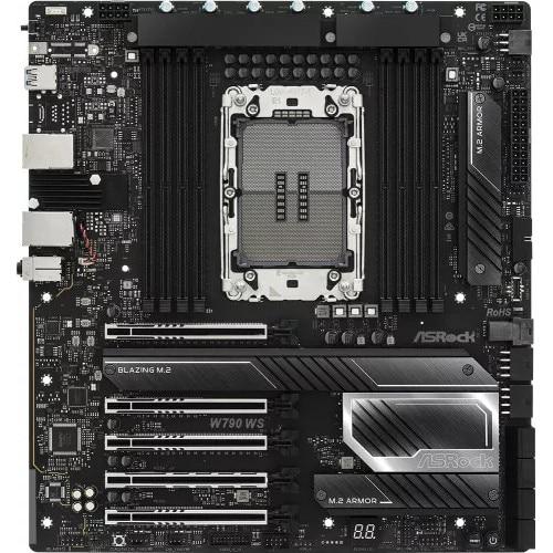 Placa de baza server AsRocK W790 WS R2.0, Intel W790, LGA4677, E-ATX