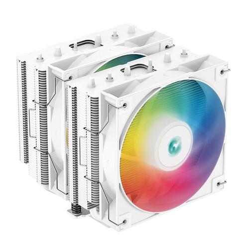 Cooler procesor Deepcool AG620, iluminare aRGB, Alb
