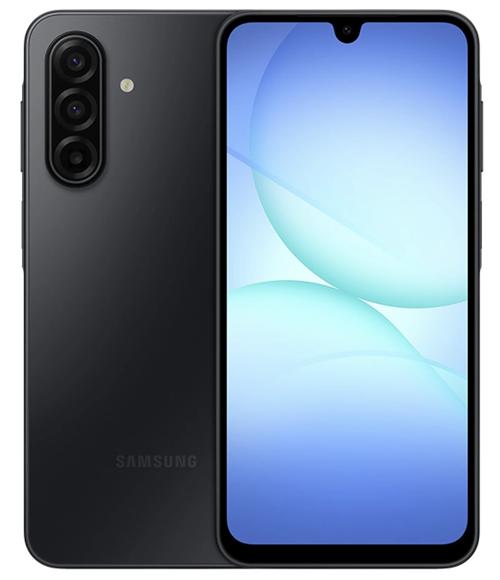 Telefon Mobil Samsung Galaxy A17, Procesor Exynos 1330 Octa core, Super AMOLED 6.7inch, 8GB RAM, 256GB Flash, Camera Tripla 50 + 5 + 2 MP, Wi-Fi, 5G, Dual SIM, Android (Negru)
