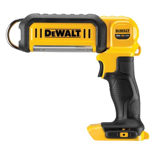 Lanterna LED DeWALT DCL050, 250-450 lm, Li-Ion, 345 mm, Galben/Negru