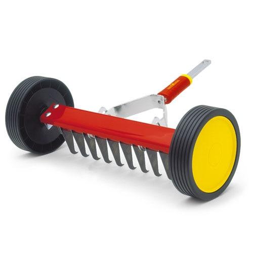 Scarificator gazon manual cu roti Wolf-Garten UR-M3,latime lucru 30 cm, fara coada in pachet