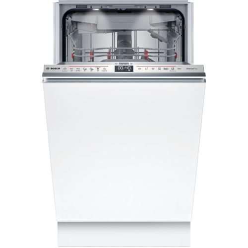 Masina de spalat vase incorporabila Bosch SPV6EMX09E, 10 seturi, 6 programe, Touch control, Home Connect, Time light, Emotion light, EfficientDry, EcoSielence Drive, DosageAssist, Hygiene Plus, Clasa B, 45 cm