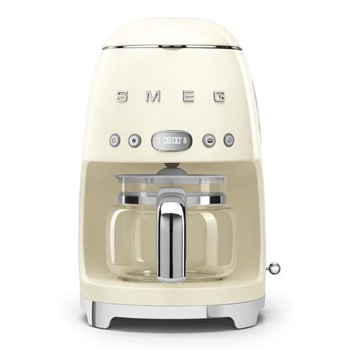 Cafetiera Smeg DCF02CREU, 1050 W, 1,4 L, 10 cesti (Crem)