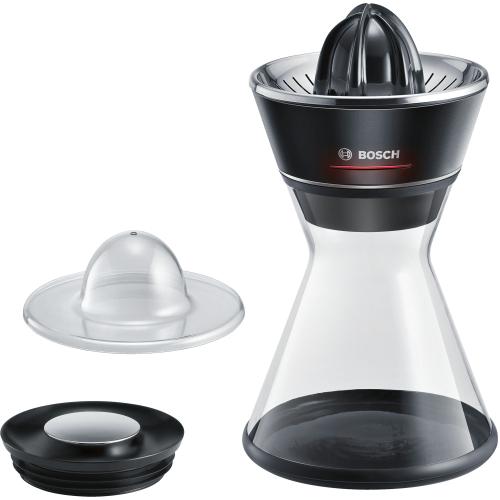 Storcator de citrice, Bosch, 40W, Recipient din sticla 1l, Negru