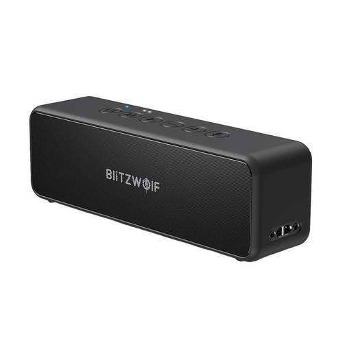 Boxa portabila wireless BlitzWolf BW-WA4, Bluetooth 5.0, 4000 mAh, 30W, Microfon, USB-C, IPX6 (Negru)