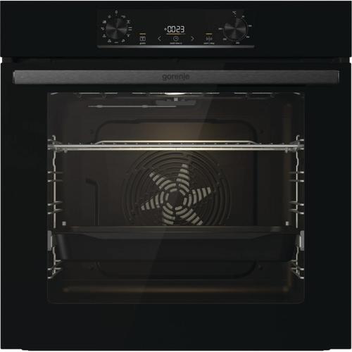 Cuptor incorporabil Gorenje BO6735E05B, Clasa A, 77 l, GentleBake, FrozenBake, AquaClean, GentleClose, Negru