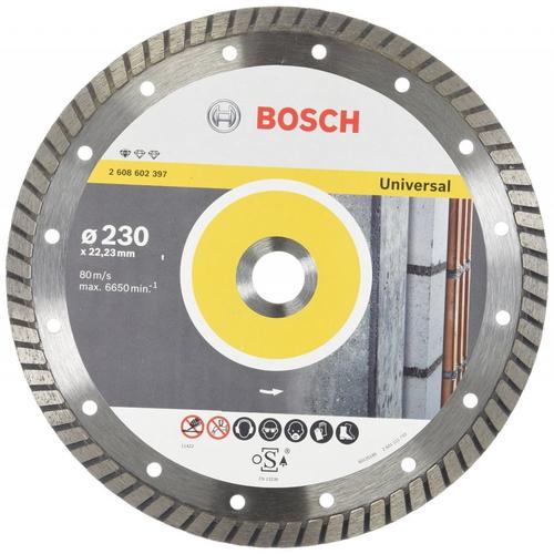 Disc diamantat Bosch Standard for Universal Turbo, 230 mm