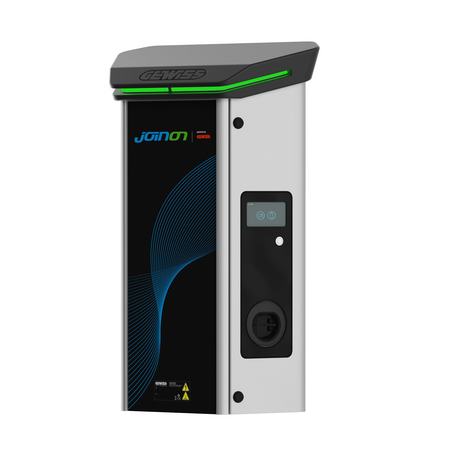 I-ON EVO WALLBOX - PENTRU COMPANII SAU SCENARII SEMI-PUBLICE SAU PUBLICE - PRIZA T2S - ACCES CONTROLAT ÎN MASTER/SLAVE - WIFI + ETHERNET - 22KW+22KW - RFID - DC LEAKAGE + RCBO