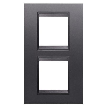 PLACA INTERNATIONALA LUX - IN TEHNOPOLIMER VOPSIT - 2+2 MODULE VERTICAL - ABSOLUT GRESIE - CADRU INTERIOR GRESIE MATA - CHORUSMART