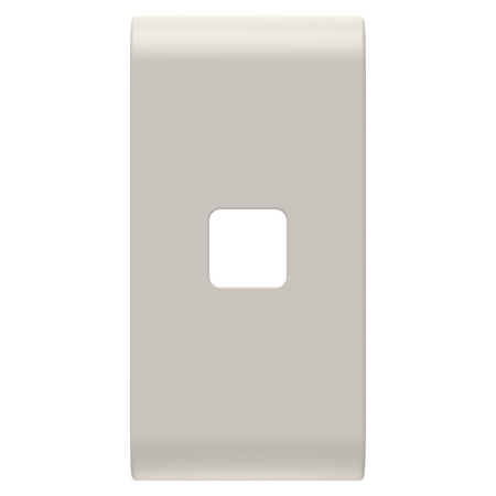 BUTON ÎNLOCUIBIL PENTRU COMENZI AXIALE - A SE COMPLETA CU LENTILA - 1 MODUL - SATIN NATURAL BEJ - CHORUSMART