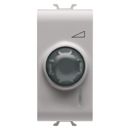 REGULATOR ROTATIV ELECTRONIC, UNIVERSAL - 230 V c.a. 50 Hz - SATIN BEJ NATURAL - 1 MODUL - CHORUSMART