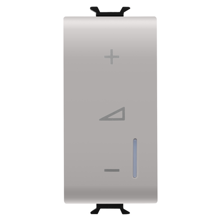 REGULATOR ELECTRONIC UNIVERSAL - BUTON - 230V AC 50/60HZ - 1 MODUL - BEJ SATINAT NATURAL - CHORUSMART