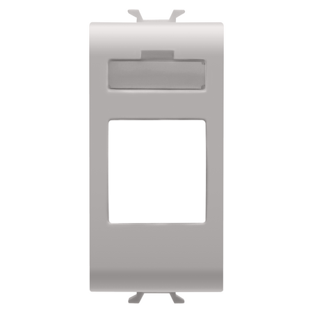 ADAPTOR PENTRU CONECTORI DE DATE CARCASA - TIP AMP/MUFA TRAPEZOIDALA - 1 MODUL - BEJ SATINAT NATURAL - CHORUSMART