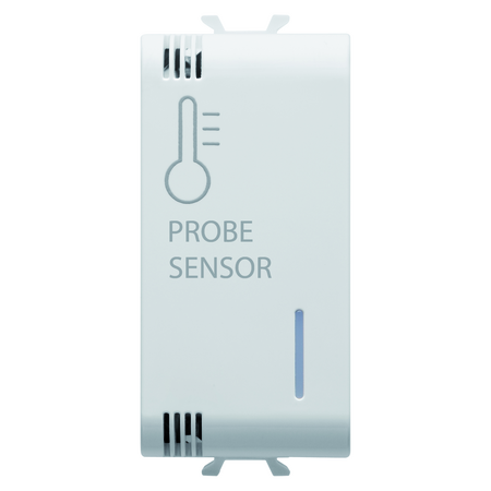 SENZOR SONDA DE TEMPERATURA NTC 10K - 1 MODUL - ALB SATINAT - CHORUSMART
