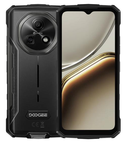 Telefon Mobil Doogee Fire 5, Procesor Unisoc SC9863A Octa Core, Ecran IPS LCD 6.6inch, 3GB RAM, 64GB Flash, Camera Duala 13 + 0.1 MP, Wi-Fi, 4G, Dual Sim, Android (Negru/Gri)