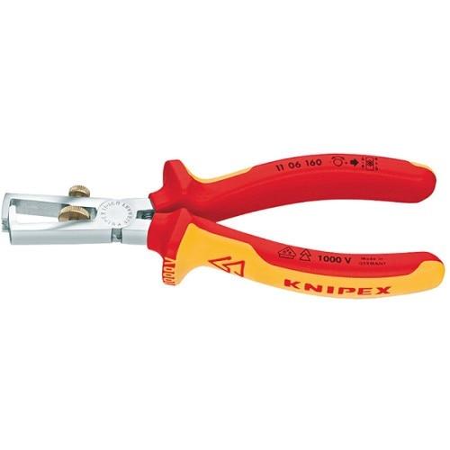 Cleste dezizolator VDE, tensiune 1000V, lungime 160mm, KNIPEX