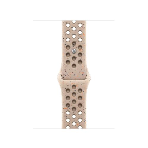 Curea Smartwatch Apple MC2D4ZM/A pentru Watch 40mm, Nike Sport Band, M/L (Bej)