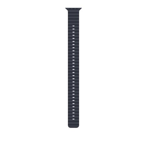 Curea Smartwatch Apple MYPC3ZM/A pentru Watch 49mm, Ocean Band Extension, Black Titanium Finish (Albastru)