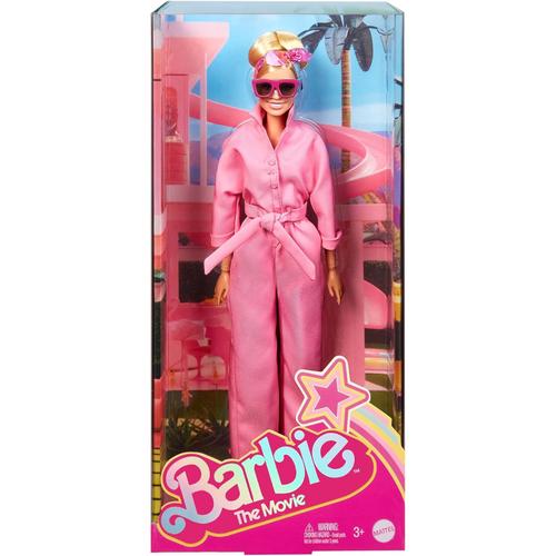 Papusa Barbie the Movie in salopeta roz, 30 cm