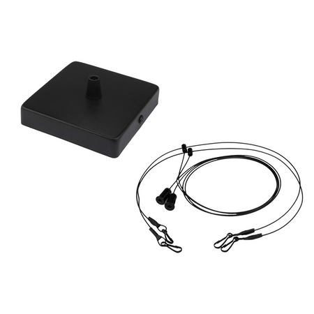 Panou LED LEDVANCE PANEL LOUVER SUSP KIT BK, negru