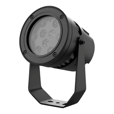 Proiector LED LEDVANCE Floodlight Round 18 W 840 SYM45 BK, 1440 lm, 4000 K, IP66, 45°, negru