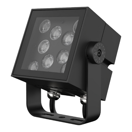 Proiector LED LEDVANCE Floodlight Square 18 W 830 SYM45 BK DALI, 1800 lm, 3000 K, IP66, 45°, negru, dimabil