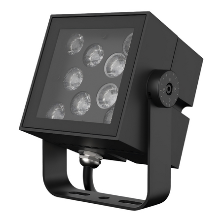 Proiector LED LEDVANCE Floodlight Square 18 W 840 SYM30 BK, 1800 lm, 4000 K, IP66, 30°, negru