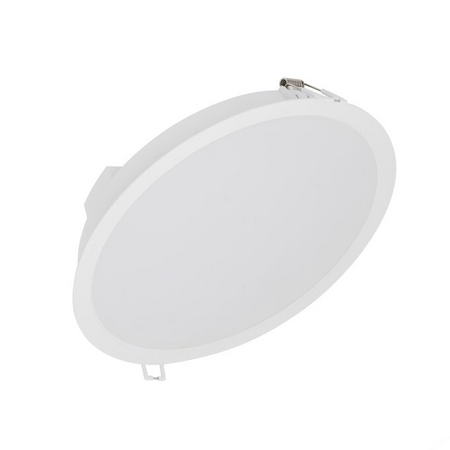 Downlight LED LEDVANCE DL IP44 DN 215 24 W 865 WT, 2400 lm, 6500 K, 100°, alb