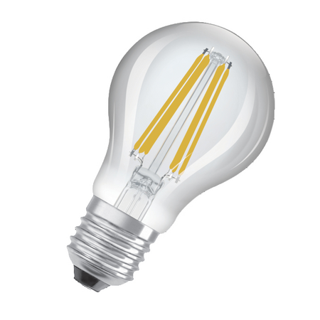Bec LED Ledvance (Osram)  LED Classic A 100 Filament Energy efficiency class A S 7,2 W 830 Clear E27, 1521 lm, 3000 K, 300°, transparent
